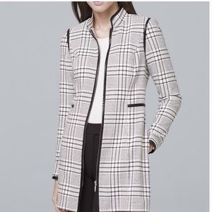 White House Black Market Long Coat size L